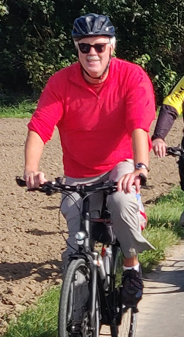 Jürgen Tjarks auf unsere Abschlußtour in 2023